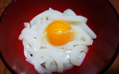 築地で買ったスルメイカをさばいてお刺身とワタ炒めにしてみた！