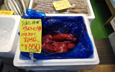 22年2月12日の築地魚河岸 店頭レポート